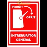 Indicatoare pentru intrerupator oprit pornit general